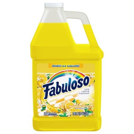 Fabuloso Fabuloso Lemon Scent All Purpose Cleaner Liquid 128 oz US06531A